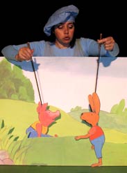 Жабокът чужденец на театър "Дани и Деси"